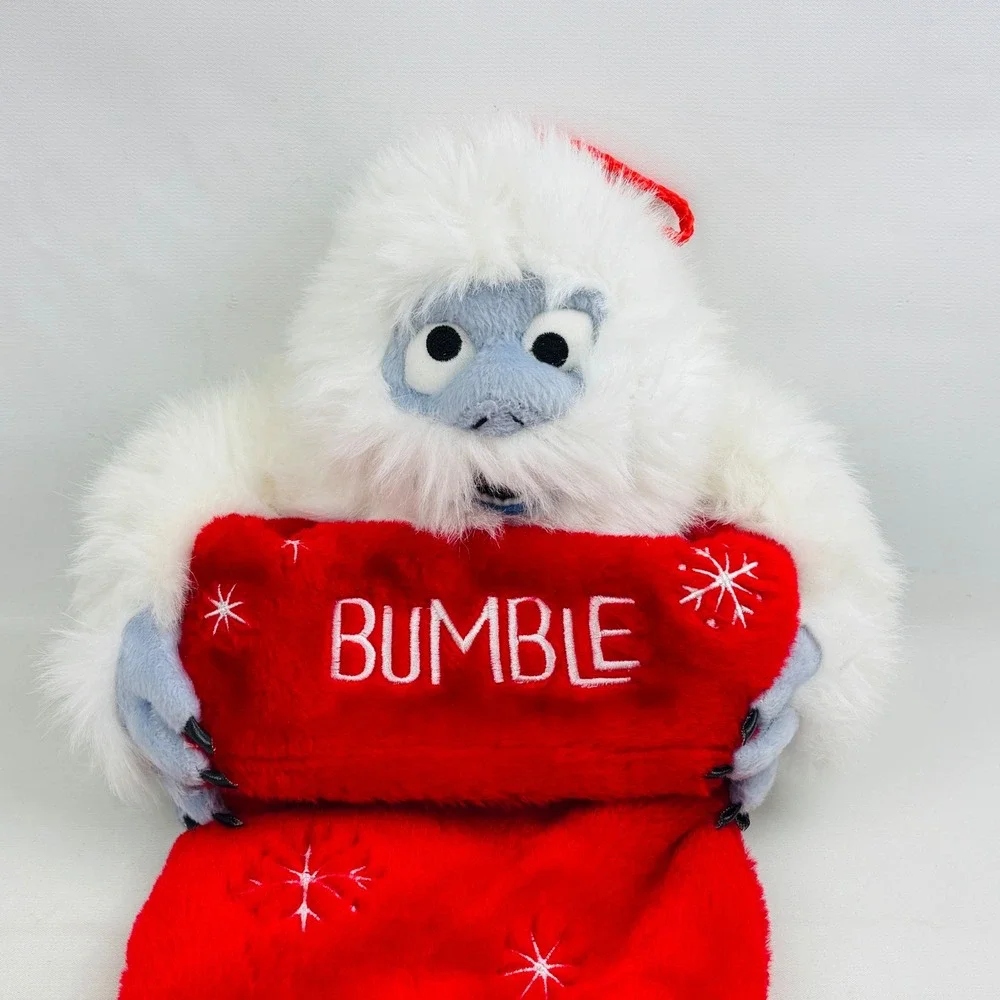 Rudolph the Red-Nosed Reindeer Bumble Christmas Stocking Red Abominable Snowman